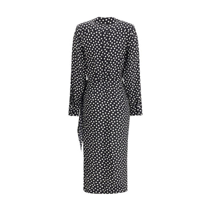 Crida Milano Black Silk Cocktail Dress