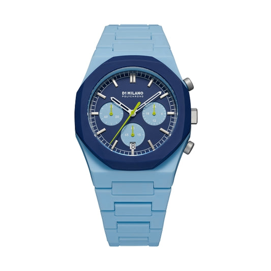 D1 MILANO Mod. POLYCHRONO BLUE BLAST WATCHES