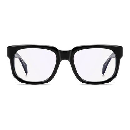 DAVID BECKHAM MOD. DB 7156 acetate glasses for gentlemen in black rectangular frame