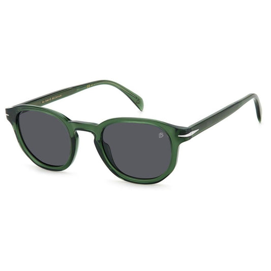 DAVID BECKHAM MOD. DB 1007_S sunglasses in green acetate for gentlemen.