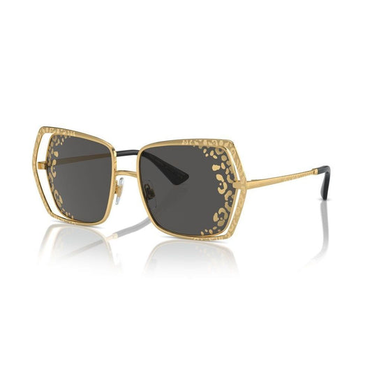 DOLCE & GABBANA MOD. DG 2306 sunglasses for ladies in gold, featuring a stylish and modern design.