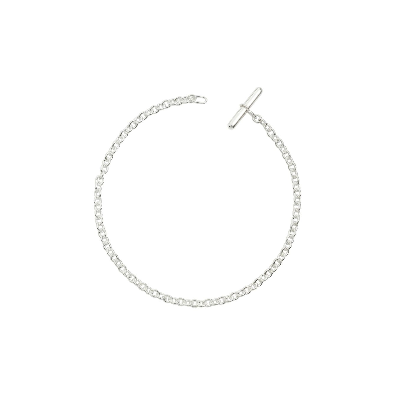 DODO Mod. DB94003CHAIN000AG18 unisex silver 925° necklace, elegant jewelry piece.