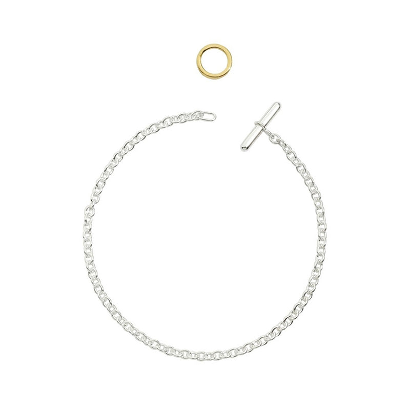 DODO Mod. DB94013CHAIN000OAM unisex silver bracelet, elegant design in 925° silver.