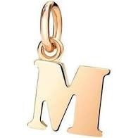DODO Mod. DMB2016LETML0009R unisex gold ciondolo pendant