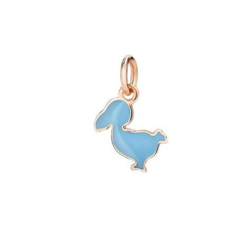 DODO Mod. DMB5002JUNISEAZ9R Gold 9kt unisex gold ciondolo featuring a playful blue dodo design.