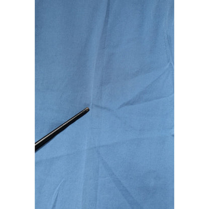 Close-up of Daniele Alessandrini Blue Cotton Mid Waist Straight Men Denim Jeans fabric texture.