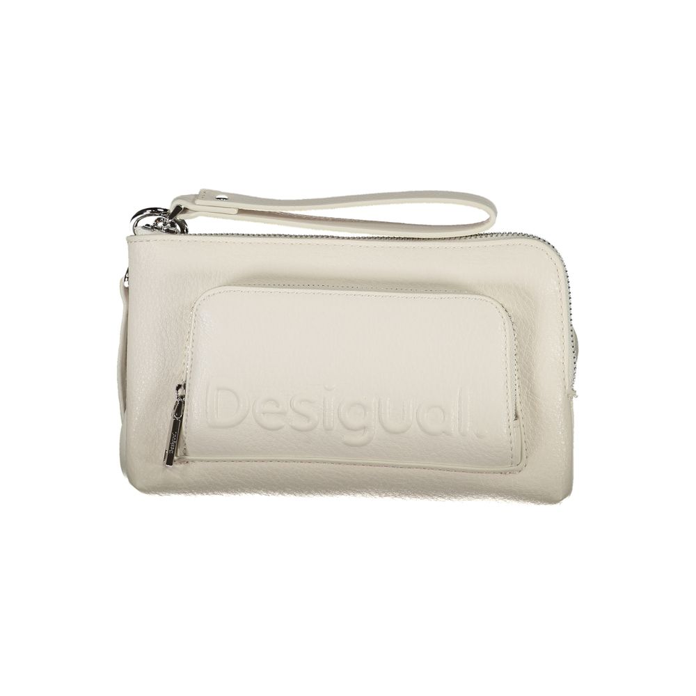 Desigual Bianco Polyurethane Women Handbag
