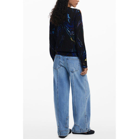 Desigual Black Polyamide Women Sweater DE-39739-XS