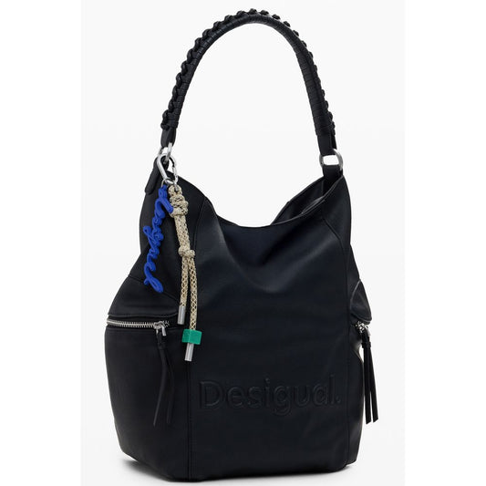 Desigual Black Polyethylene Women Backpack DE-39789