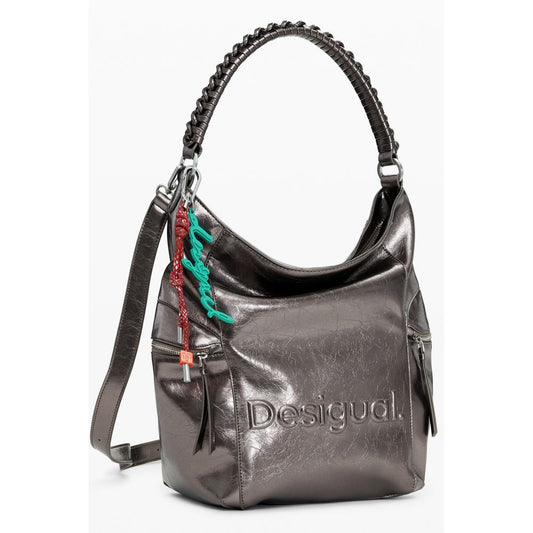 Desigual Bronze Polyethylene Women Backpack DE-39842