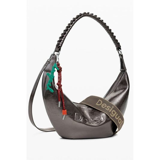 Desigual Bronze Polyethylene Women Handbag DE-39860
