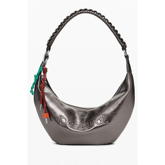 Desigual Bronze Polyethylene Women Handbag DE-39860