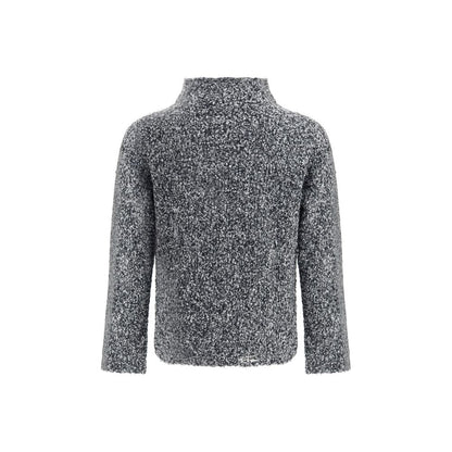 Diesel Gray Wool Sweater