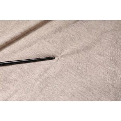 Close-up of minor repair on Dolce & Gabbana Beige Cashmere Knit Collared Pullover Sweater