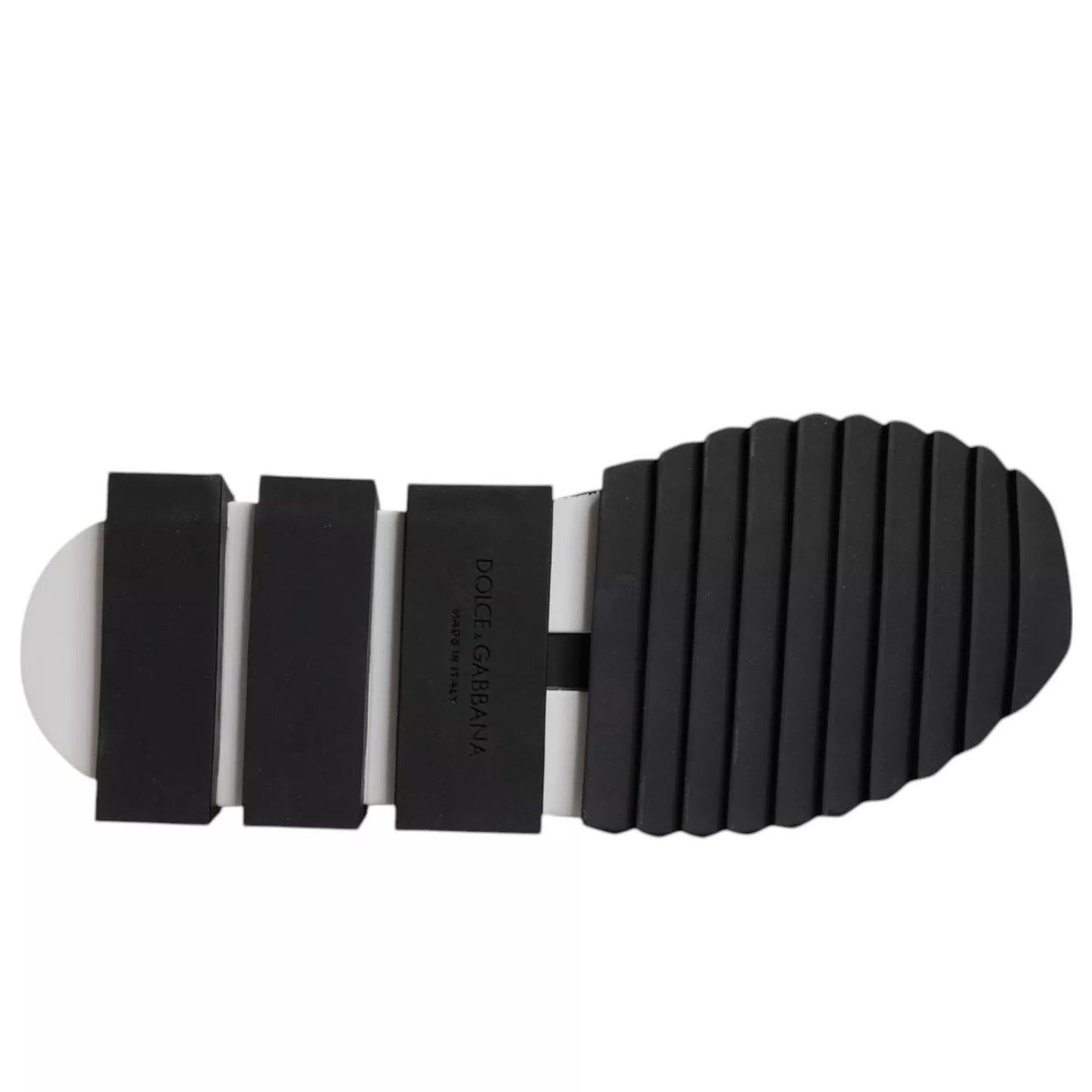 Dolce & Gabbana Black Mesh Sorrento Trekking Sneakers Shoes