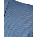 Dolce & Gabbana Sky Blue Silk Collared Men Pullover Sweater TSH87082-48