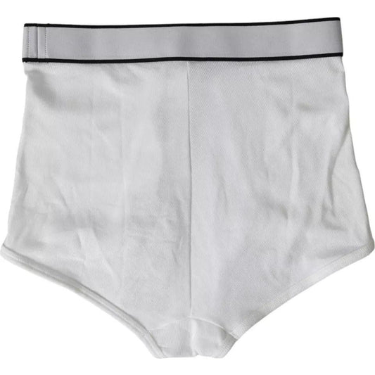 Dolce & Gabbana White Cotton Stretch Branded Logo Underwear BIK1827-2