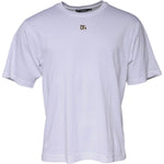 Dolce & Gabbana White DG Logo Crew Neck Short Sleeve T-shirt TSH87408-48