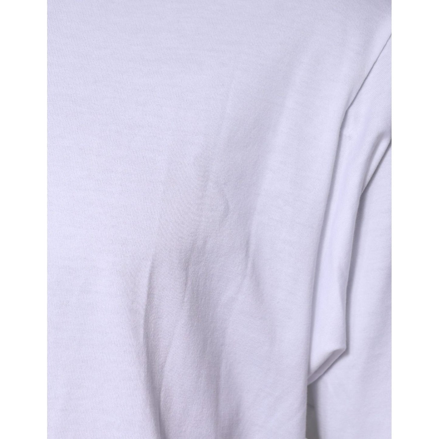 Dolce & Gabbana White DG Logo Crew Neck Short Sleeve T-shirt TSH87408-48