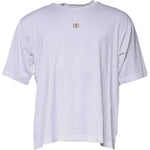 Dolce & Gabbana White DG Logo Crew Neck Short Sleeve T-shirt TSH87420-58