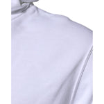 Dolce & Gabbana White Logo Hooded Pullover Sweatshirt Sweater TSH87357-46