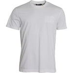Dolce & Gabbana White Logo Round Neck Short Sleeves T-shirt TSH86395-52