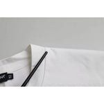 Dolce & Gabbana White Logo Round Neck Short Sleeves T-shirt TSH86395-52
