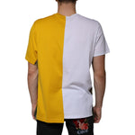 Dolce & Gabbana White Yellow Logo Print Short Sleeve T-shirt TSH86586-50