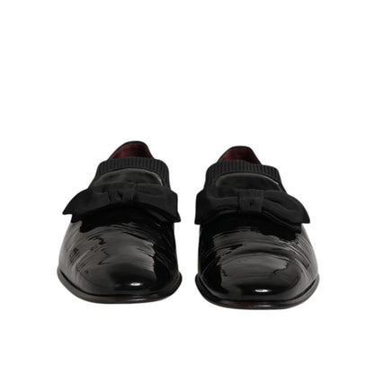 Dolce & Gabbana Leather Loafers Men Formal Dress Shoes