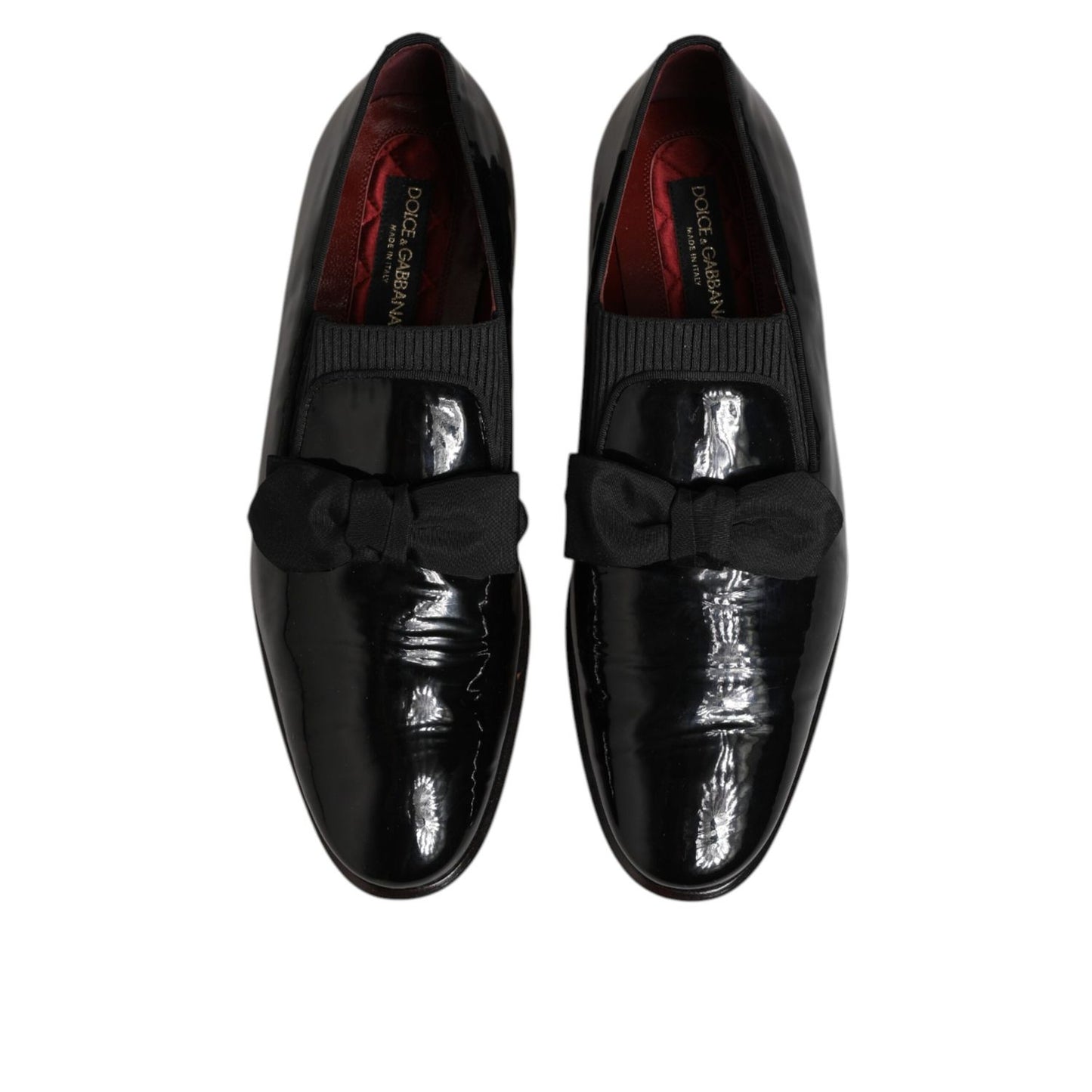 Dolce & Gabbana Leather Loafers Men Formal Dress Shoes