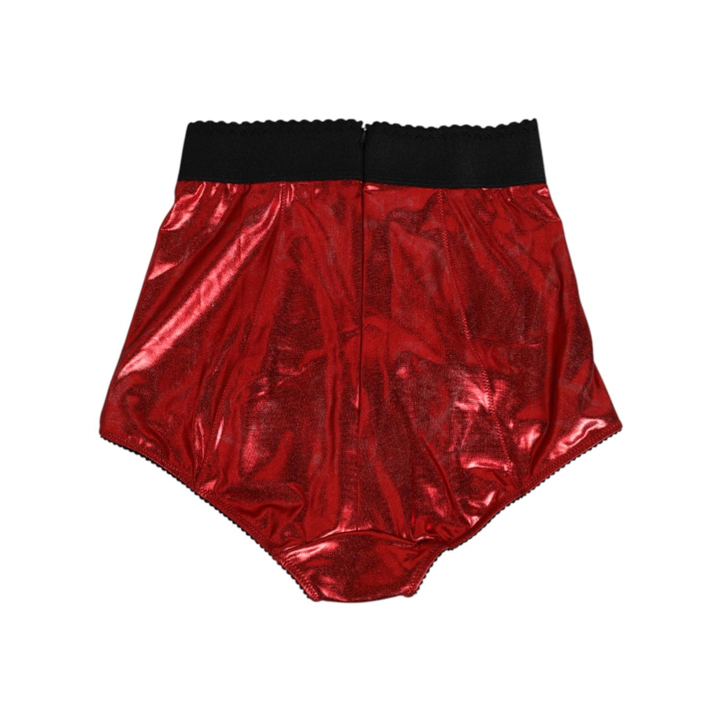 Dolce & Gabbana Red Polyester High Waist Girdle Women Underwear with sleek design and support, perfect for enhancing silhouette in eveningwear.