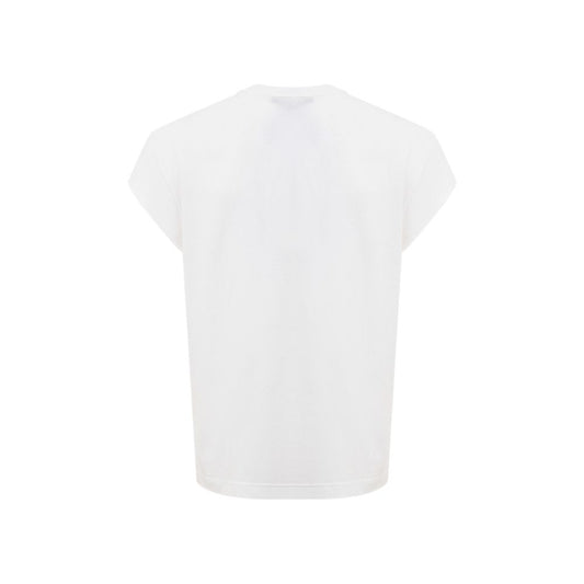 Dolce & Gabbana White Cotton T-Shirt DO-9629666-IT56 | 3XL
