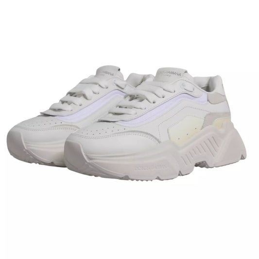 Dolce & Gabbana White Daymaster Low Top Mens Sneakers Shoes MV4309#1-42