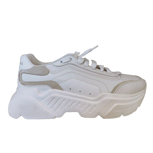 Dolce & Gabbana White Daymaster Low Top Mens Sneakers Shoes MV4309#1-42