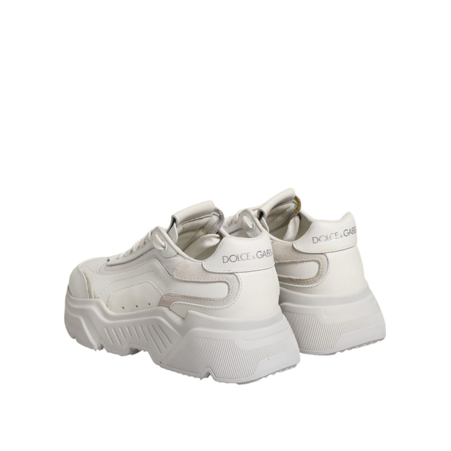 Dolce & Gabbana White Daymaster Low Top Sneaker Shoes