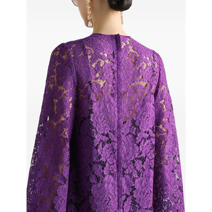 Dolce & Gabbana bell sleeves Lace mini dress Dresses