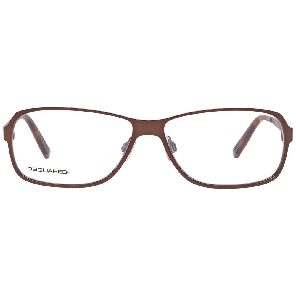 Dsquared² Brown Metal Glasses (Frames)
