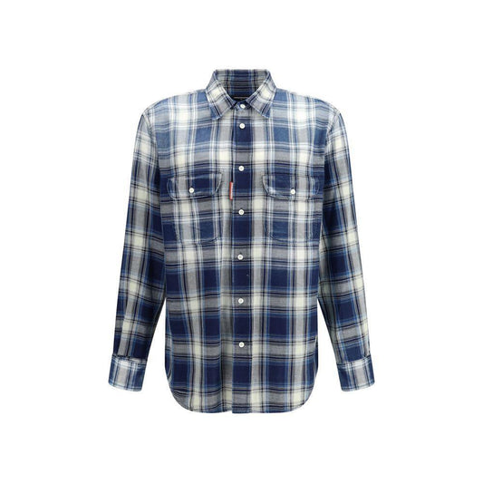 Dsquared² Canadian check Shirt DS-S74DM0958D35206001F-IT46 | S