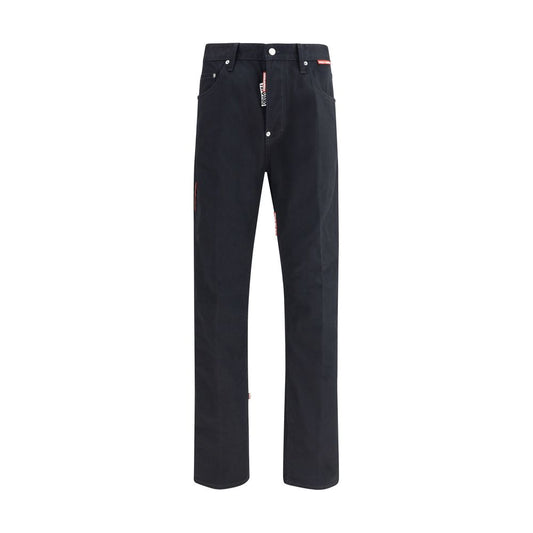 Dsquared² Cotton straight Jeans DS-S71LB1685D30020900-IT46 | S