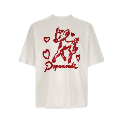 Dsquared² Multicolor Cotton T-Shirt