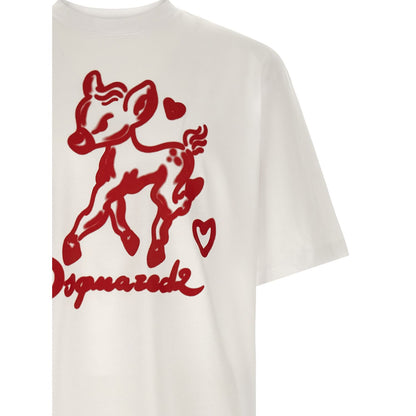 Dsquared² Multicolor Cotton T-Shirt