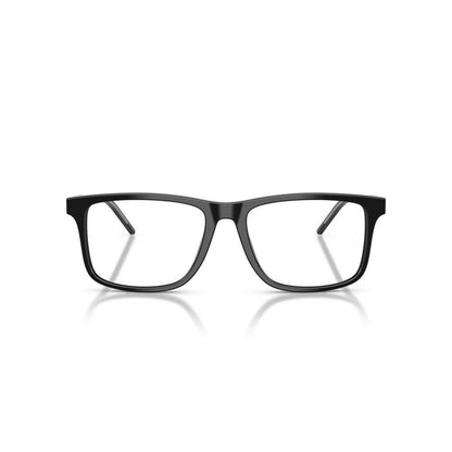 EMPORIO ARMANI MOD. EA 3257 men's acetate eyeglasses, front view, black frame, stylish design for gents