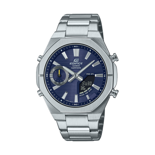 CASIO EDIFICE Mod. COMBI SLIM DESIGN Bluetooth® - BLUE WATCHES