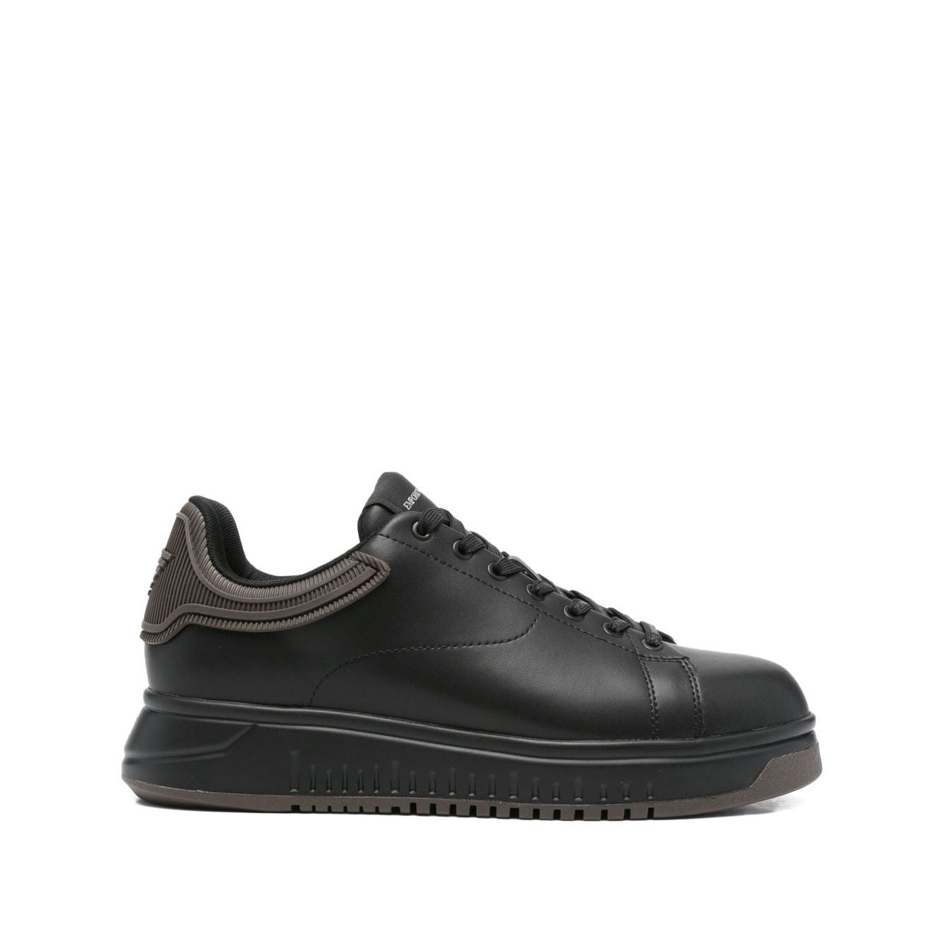 EMPORIO ARMANI EXCLUSIVE Lace-up low-top sneakers