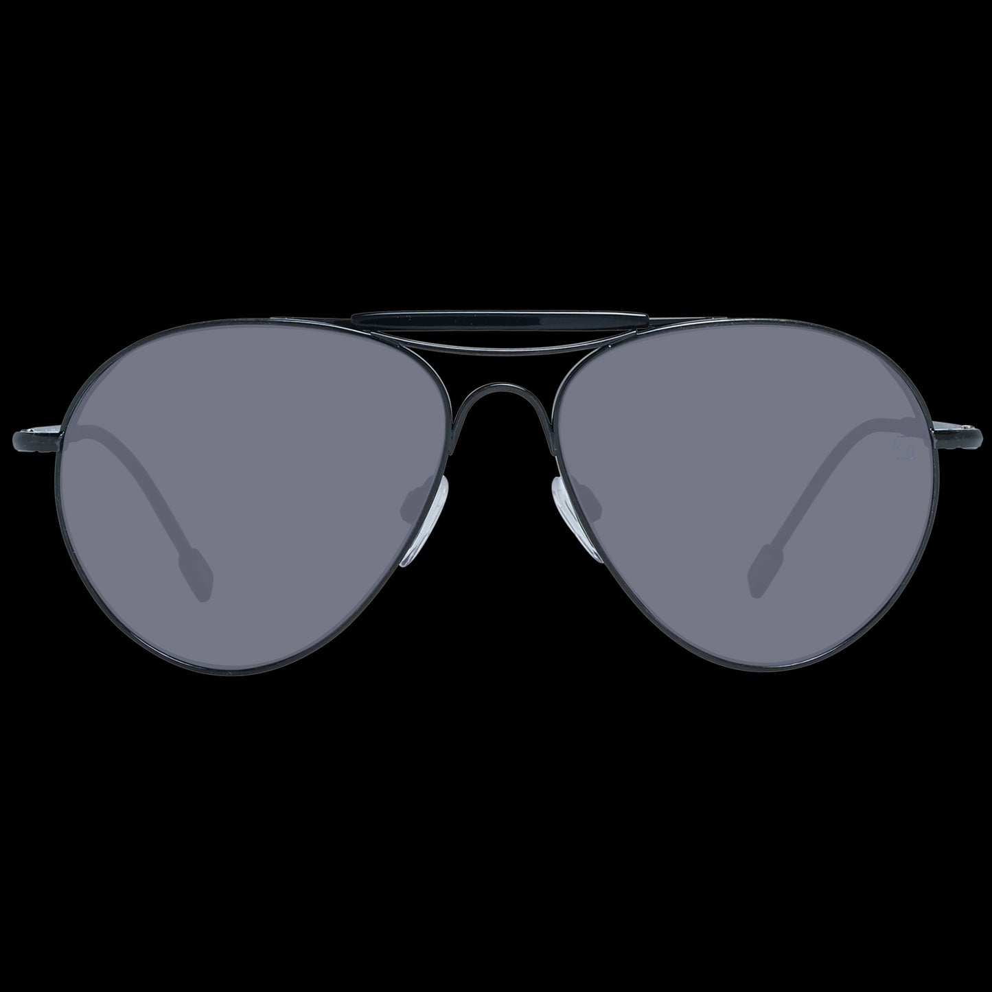 ERMENEGILDO ZEGNA MOD. ZC0020 02A57 sunglasses for gents, stylish aviator design with dark lenses and metal frame.