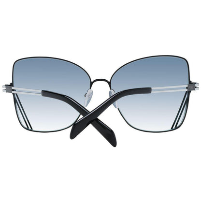 Emilio Pucci Black Metal Sunglasses