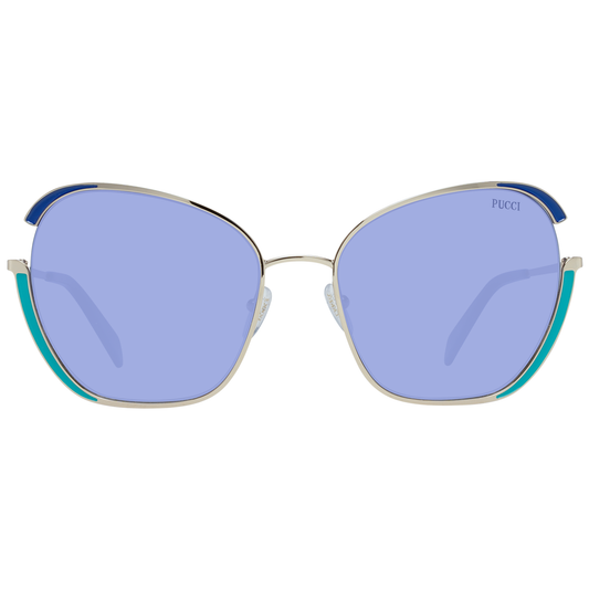 Emilio Pucci Gold Women Sunglasses PU-1031952