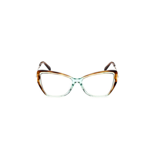 Emilio Pucci Green Acetate Frames for women, style EP5199, featuring chic design with lens size 55/15/140 mm.