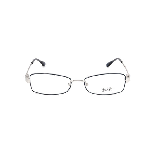 Emilio Pucci Silver Metal Frames front view showcasing sleek design in silver with dimensions 51/15/130 mm.