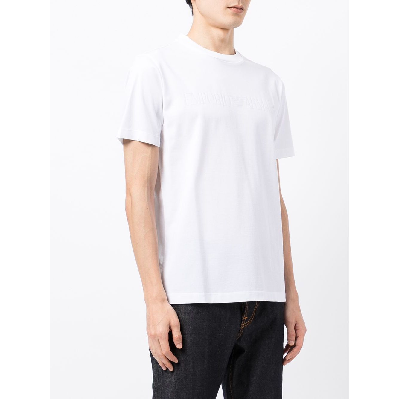 Emporio Armani T-shirts and Polos White